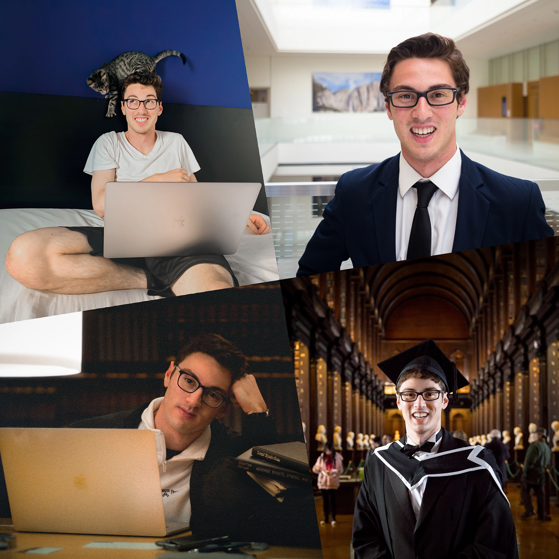 Collage of Pavel Rozman